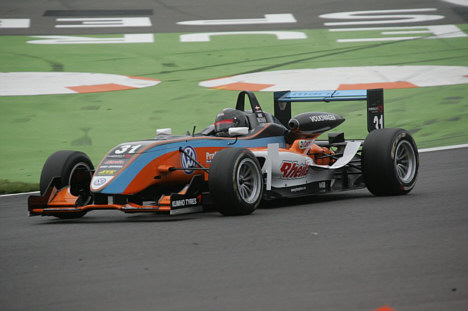 Danske Johan Jokinen fik i dag sin Formel 3 debut.